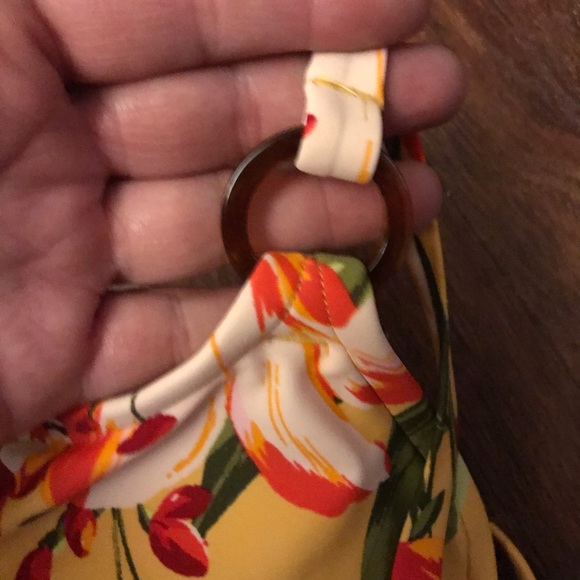 Kona Sol high coverage one piece swimsuit floral - Picture 8 of 11